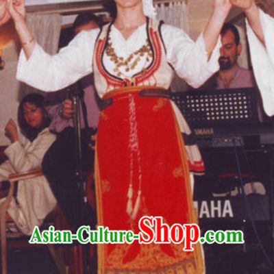 Traditional Greek Dance Costumes Shop Female Complete Set