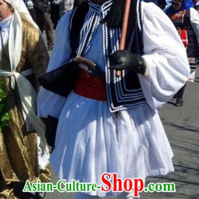 Man Greek National Clothes Complete Set