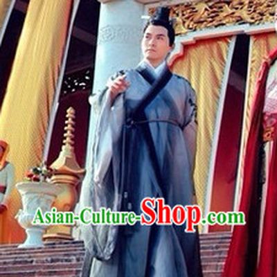 Ancient Taoist Tai Chi Outfit and Headpieces Complete Set