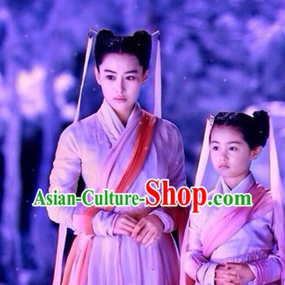 Xiao Long Nv Chinese Dragon Lady Costume Complete Set