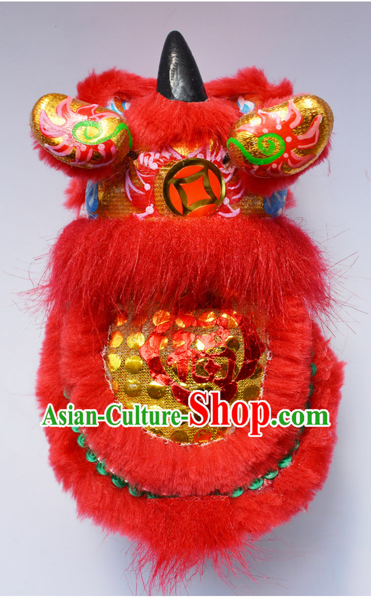 chinese lion dancing
