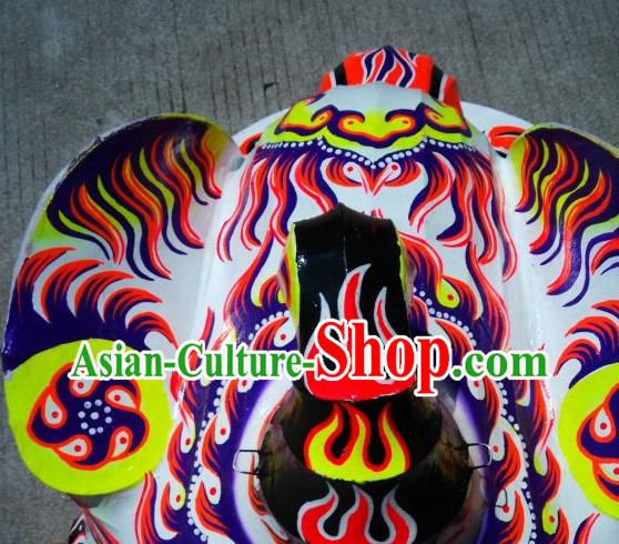 how to make a lion dance head