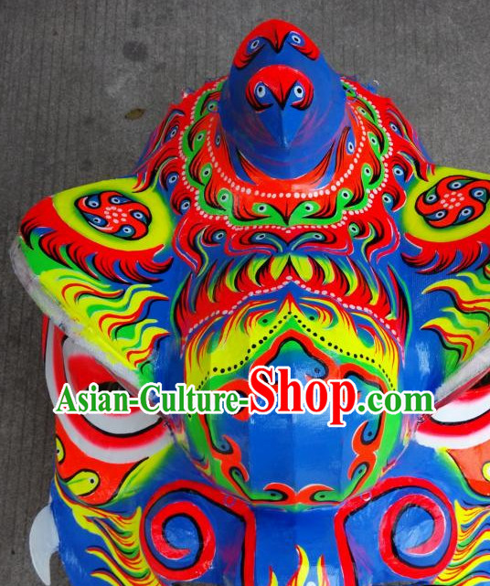 how to make a lion dance head