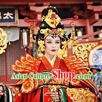 Wu Zetian Tang Emperor Hair Accessories