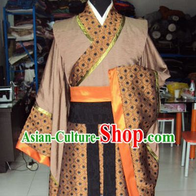 High Shoulder China Ancient Officer Costumes