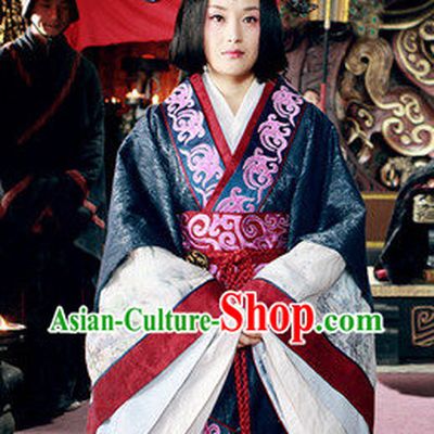 China Ancient Princess Han Fu Dresses and Hair Accessories