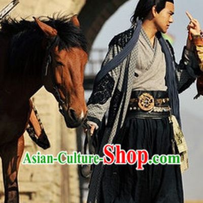Ancient Chinese Warrior Costume Complete Set