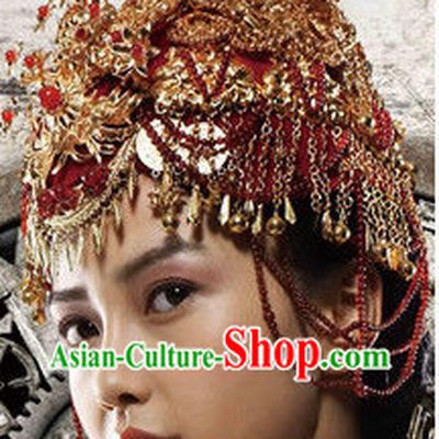 Ancient Chinese Wedding Phoenix Crowns for Brides