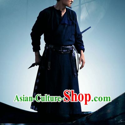 Chinese Black Knight Uniform for Men