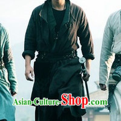 Ancient Chinese Swordman Dress Complete Set for Men
