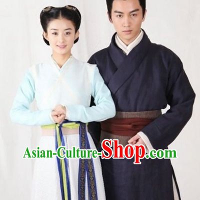 China Swordsman and Swordswoman Clothes Complete Set