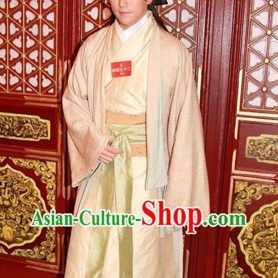 Chinese Student Scholar Dramaturgic Gowns and Coronet and Hat