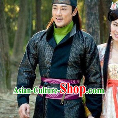 Chinese Swordsmen Dramaturgic Gowns and Robes