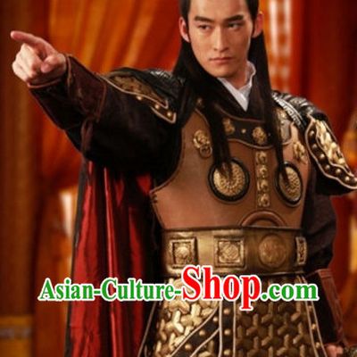 Ancient Chinese Infanta Armor Costume and Mantle