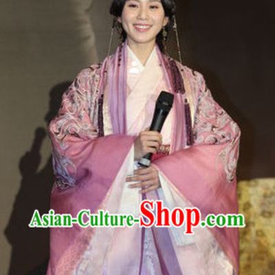 Ancient Chinese Princess Movies Costumes and Hair Accessories