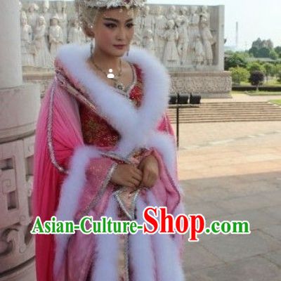 Ancient Chinese Fox Spirit Movies Costumes and Hair Accessories