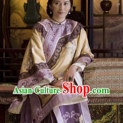 Chinese Classic Noblewomen Movies Costume and Hair Accessories