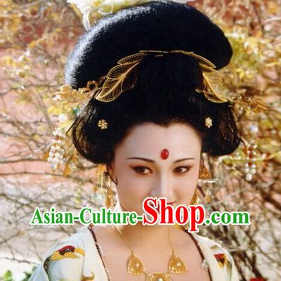 Traditional Chinese Empress Wig and Hair Accessories