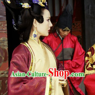 Chinese Tang Empress  Wig and Hair Accessory