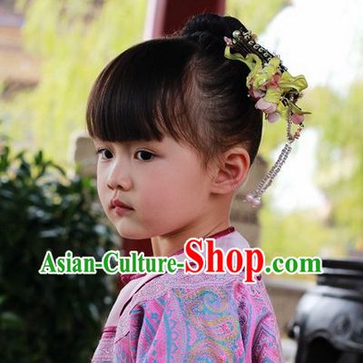 Chinese Classical Kids Princess Hair Accessories Set