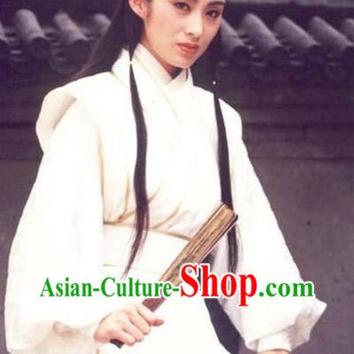 Chinese Classical Superhero Knight Swordswomen Costumes Complete Set