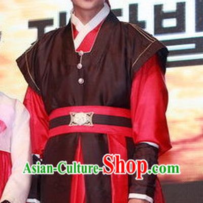 Ancient South Korean Warrior Costumes for Men