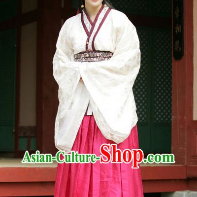 Korean Beauty Ancient Costumes and Hair Accessories for Women
