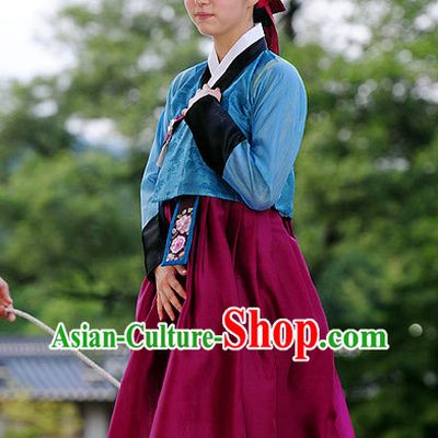 Traditional South Korean Hanbok for Women