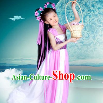 Ancient Chinese Fairy Costume for Little Girls
