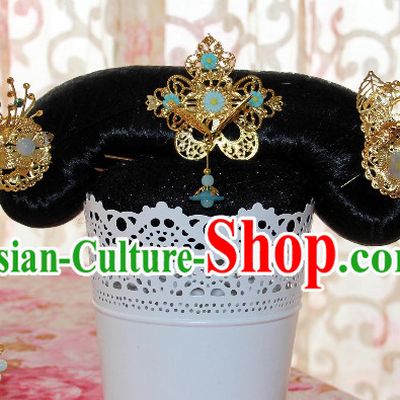 Chinese Traditional Manchu Hair Accessories