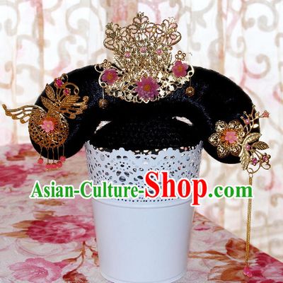 Chinese Traditional Manchu Princess Hair Accessories