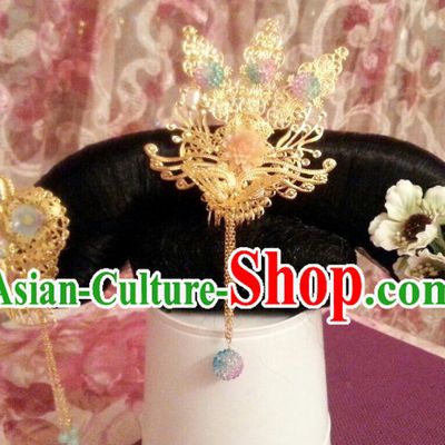 Chinese Traditional Manchu Princess Hair Decorations
