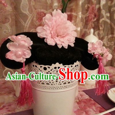 Chinese Traditional Manchu Princess Hair Clips Set