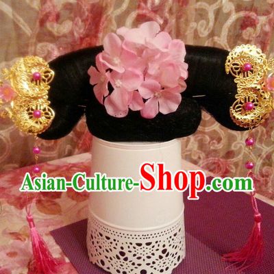 Chinese Traditional Manchu Princess Hair Decorations for Kids