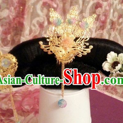 Chinese Traditional Qing Princess Headwear for Children