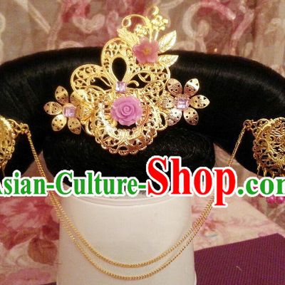 Chinese Traditional Qing Dynasty Princess Headwear for Women