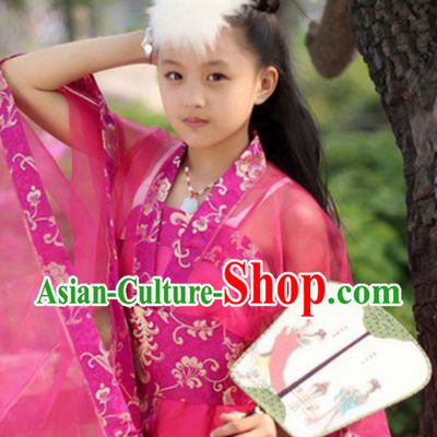 Chinese Fairy Hanfu Dress for Kids