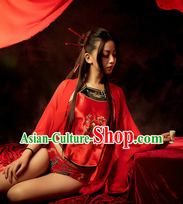 Traditional Chinese Hanfu Costumes Complete Set Traditional Chinese Hanfu Costumes Complete Set
