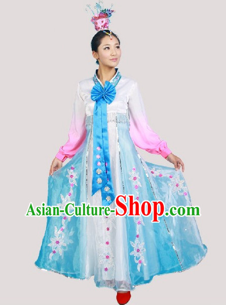 Korean Dance Costumes and Headwear for Women