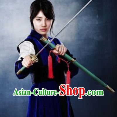 Traditional Korean Swordmen Costumes for Men