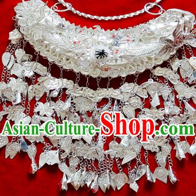 Traditional Silver Miao Tribe Necklace
