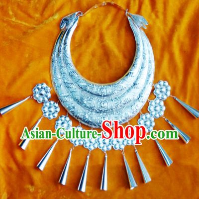 Traditional Silver Miao Necklace