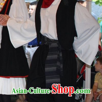 Traditional Greek Dance Costumes Complete Set for Boys