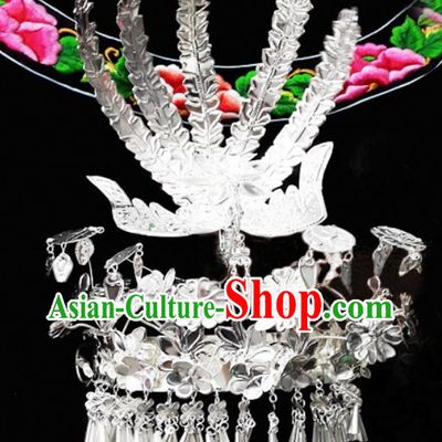 Traditional China Silver Miao Necklace