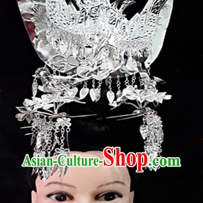 Traditional China Silver Headwear