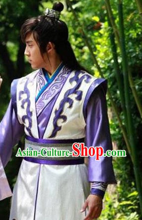 China Tang Prince Costumes and Coronet Complete Set for Men China Tang Prince Costumes and Coronet Complete Set for Men
