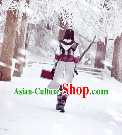Chinese Traditional Superhero Costumes Complete Set for Men Chinese Traditional Superhero Costumes Complete Set for Men