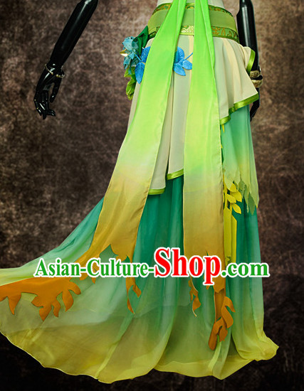 Asian Fashion Forest Princess Cosplay Costumes Full Set Asian Fashion Forest Princess Cosplay Costumes Full Set