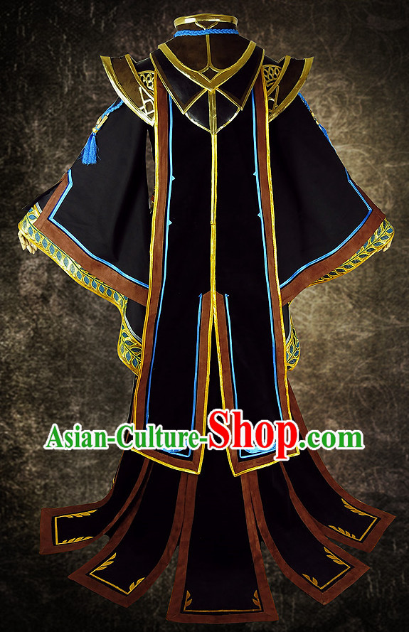 Asian China Emperor Carnival Costumes Full Set for Men Asian China Emperor Carnival Costumes Full Set for Men