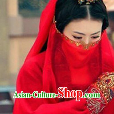 Chinese Ancient Style Beauty Veil for Women